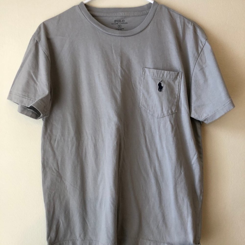 Polo Grey Pocket Tee